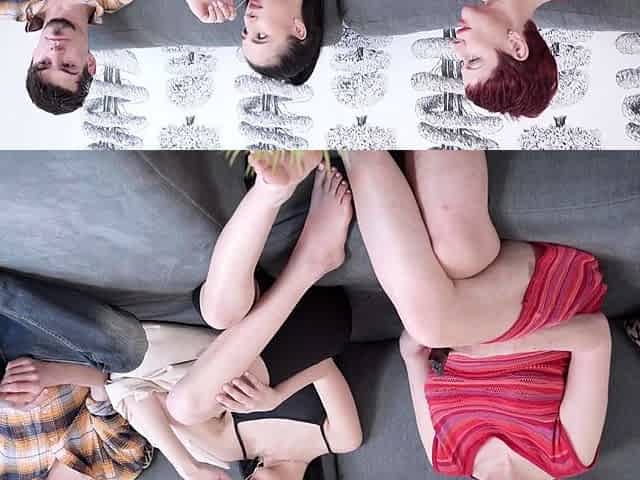 Desperate cougars want a big cock to make a group sex