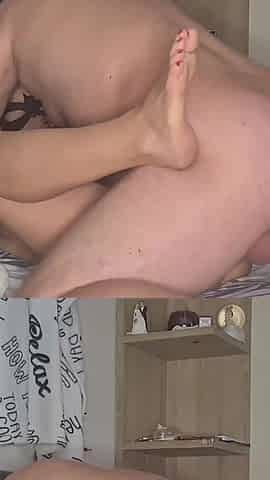 Amateur Couple Enjoys Homemade New Year Fuck