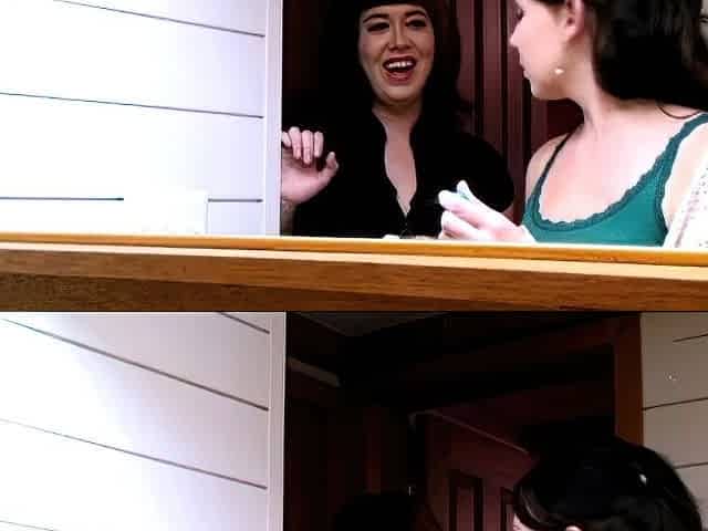 Lauren Spanked for Using Betty's Makeup