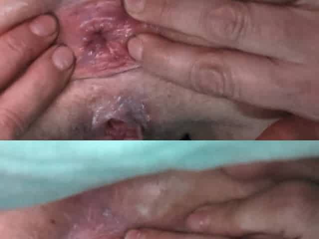 Fingering Ass MILF GILF Solo