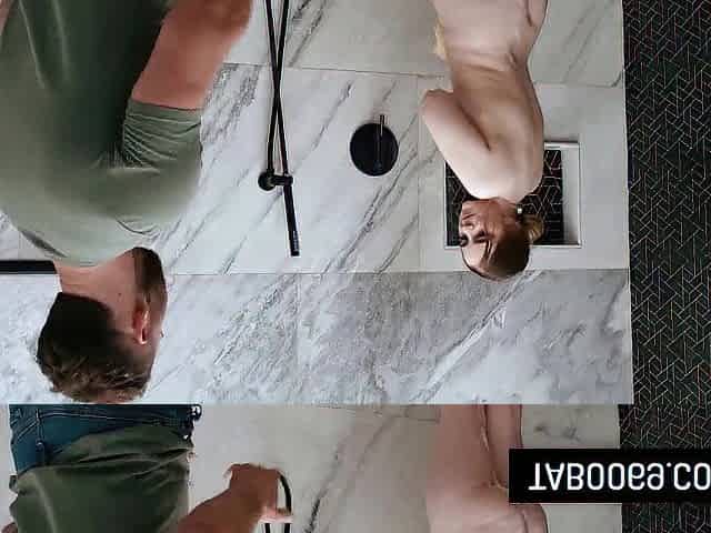 Pervert Lonely Chap Screws Breasty Homeless Chick After Shower