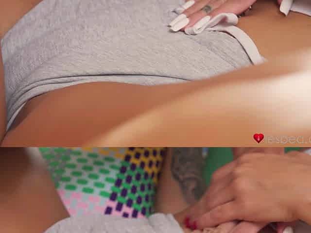 Lewd bimbos lesbian mind-blowing adult scene
