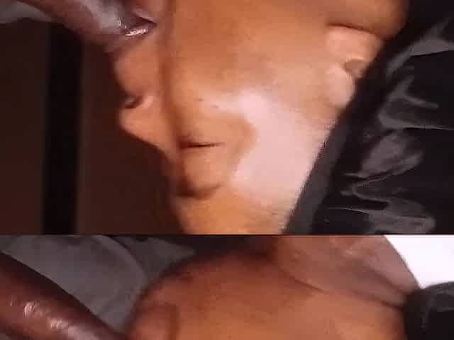 Fierce oral-sex fuels ThroatGuzzler's savage delight