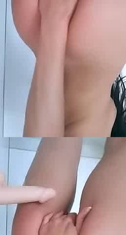 Awesome Amateur teen blonde toying pussy