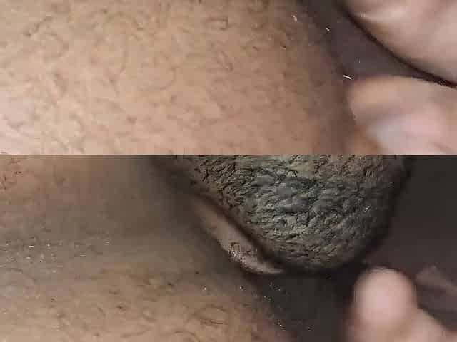 Sucking the snatch and booty of the bitch