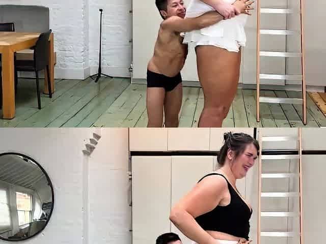 Rosadix Films - Wolrds Biggest Amazon Vs Smallest Bodybuilde
