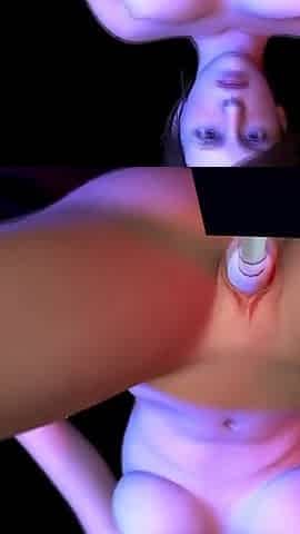 Hot sexy beauty is drilled by sex machine