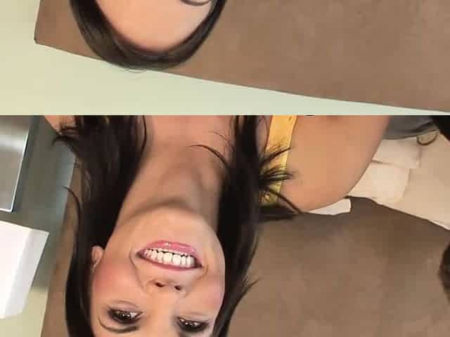 Sexy babe XXX gets visited by anal loving slut, blows