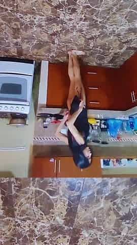 Youthful cutie has sex with the delivery dude out of a fucking-rubber