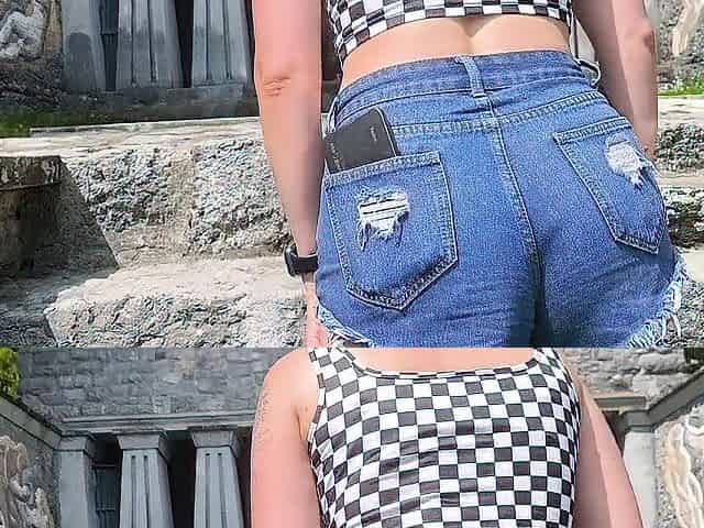 Dad overspread me in cum after the temple visit