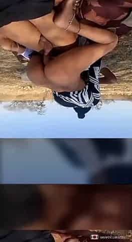 Hot girl in outdoor Hard fucking with boyfriend
