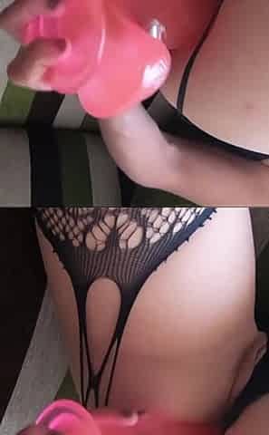 Anal Dildo Guess What I Do with My Mouth While I Fuck My Ass with My Big Dildo