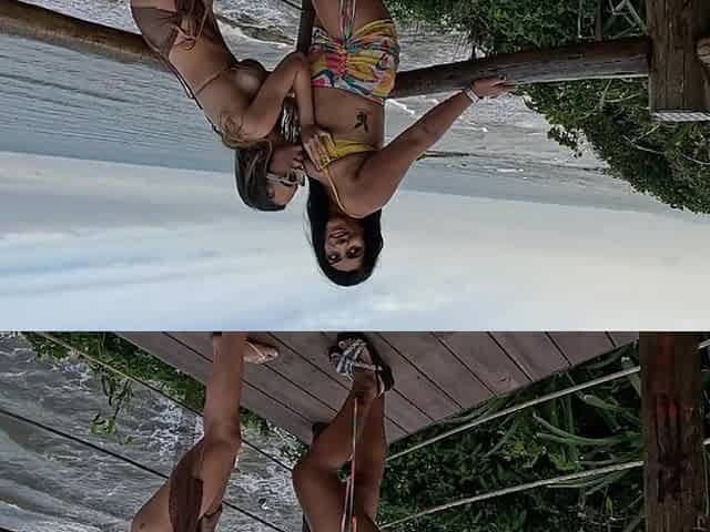 Me and My Friend Making Out Live on the Beach.