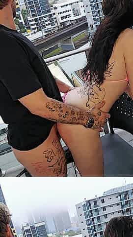 Wicked Whore Gets Drilled in Public
