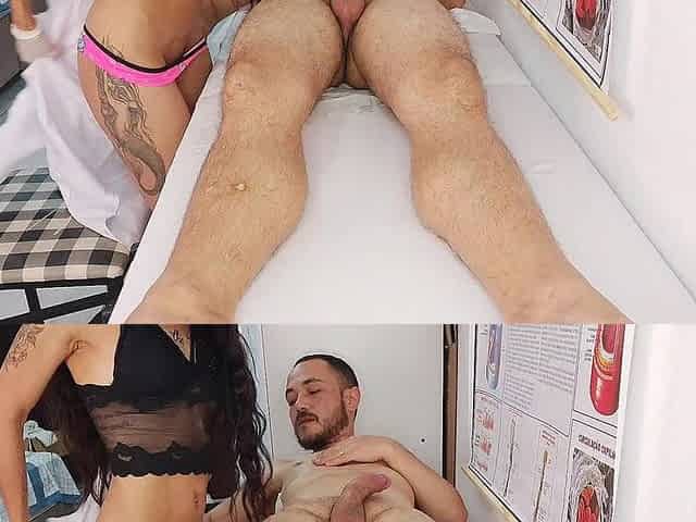 Nurse Observes Patient's Erection