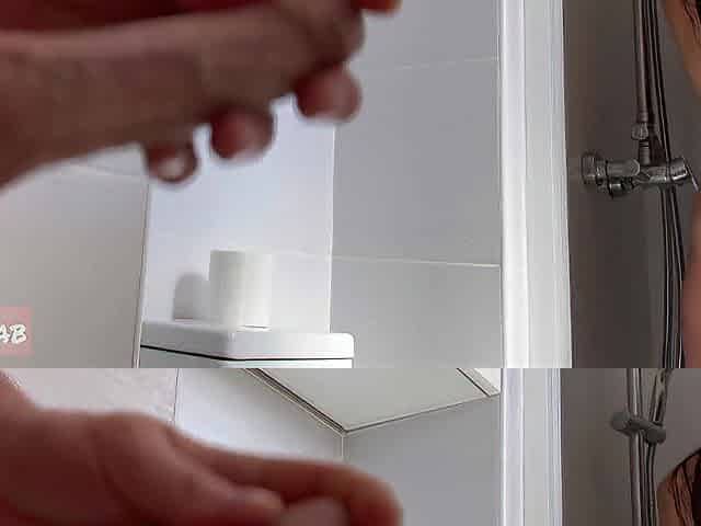 Caught me Stroking During the time that That babe Showering , Lick And Bang her Strong Twat