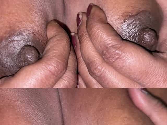 Girl Fingering Pussy Licking Masturbation at Home