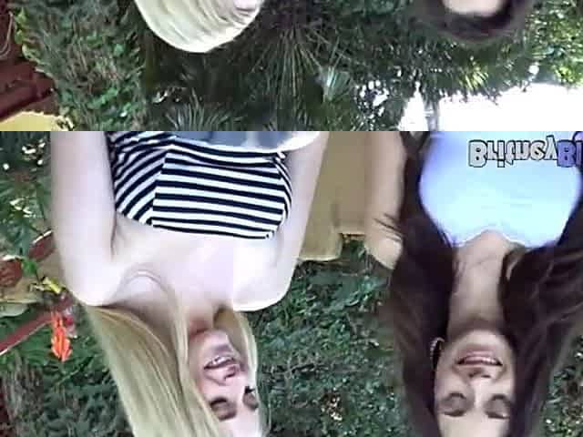 Britney Blue toys lesbian cunt gap