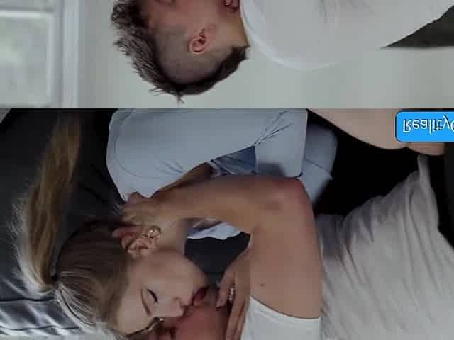 See this breathtaking breasty blondie likes unfathomable oral-job-job and get her vagina licked