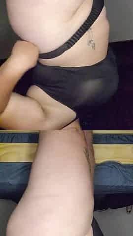 Natural Large Titties Solo: Thick Cutie Undressing and Playing in her Room - POV