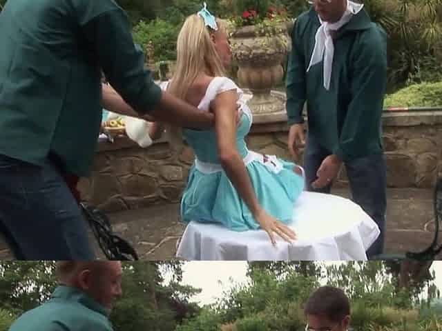 Outdoors Facial spunk fountain