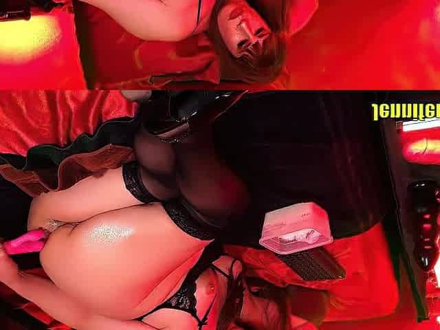 Large Booty Sissy with a Small Litle Dong