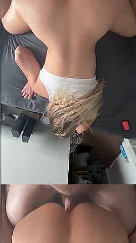 Flawless Blond Teen Russian Pawg Gets Her Glamorous Booty Glazed With Cum