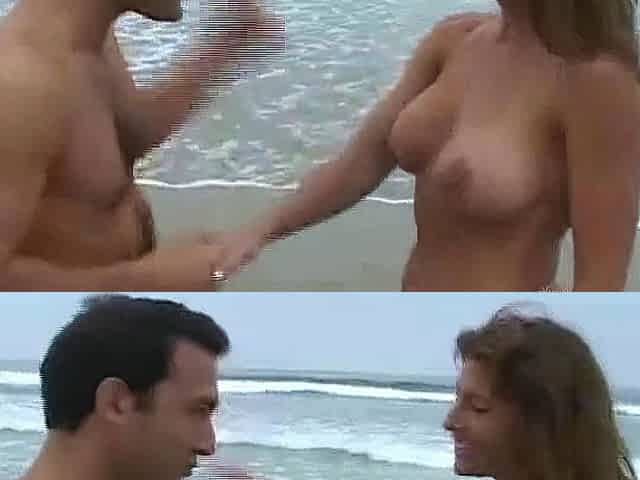 Gorgeous Couple's Beach Adventure