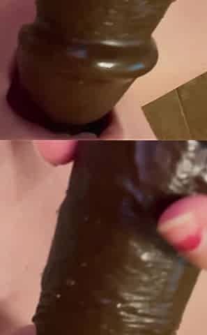 I Got My New BBC Dildo