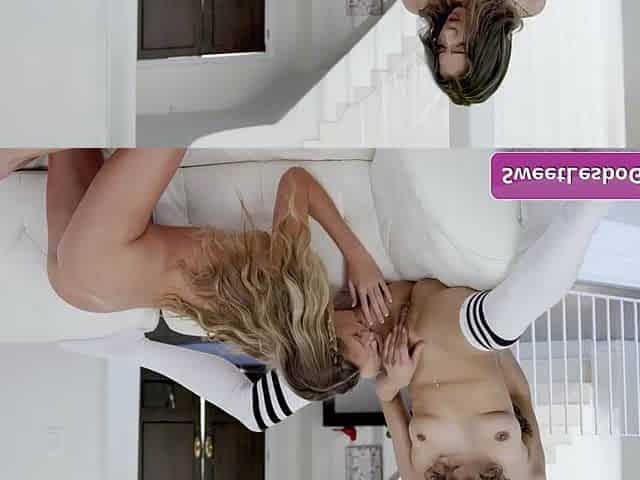 Kimora & Addison - Lesbo Sisters Going Unfathomable Down & Cum Intensive