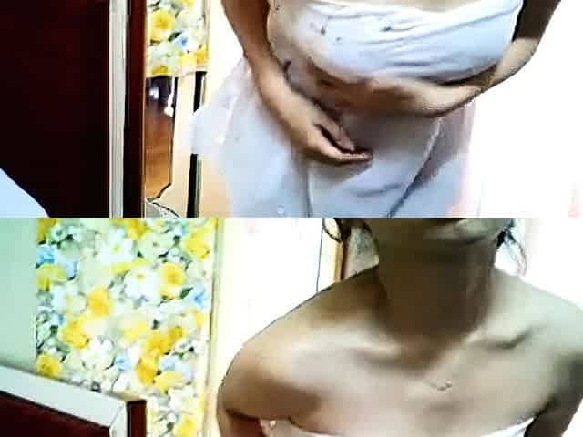 Chinese Amateur's Webcam Dance