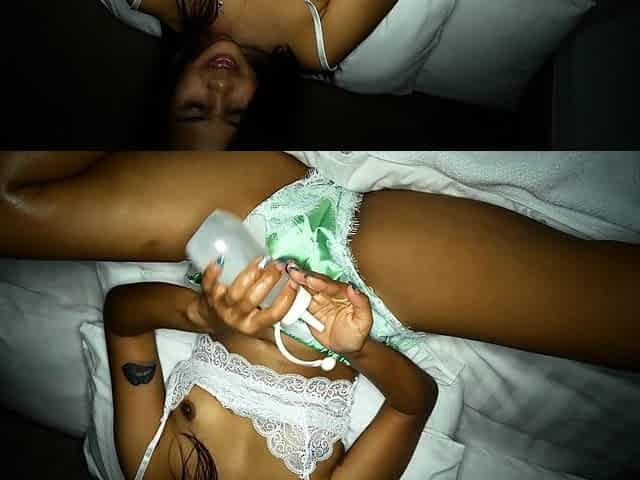 Rimjob from sexy Asian amateur housewife