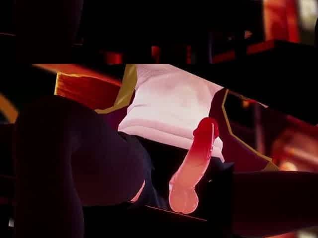 MMD Animation by MM3077 Futa Masturbation Defiance