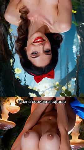 Snow White And The Seven Throat Fulls of Cum - AI Generated
