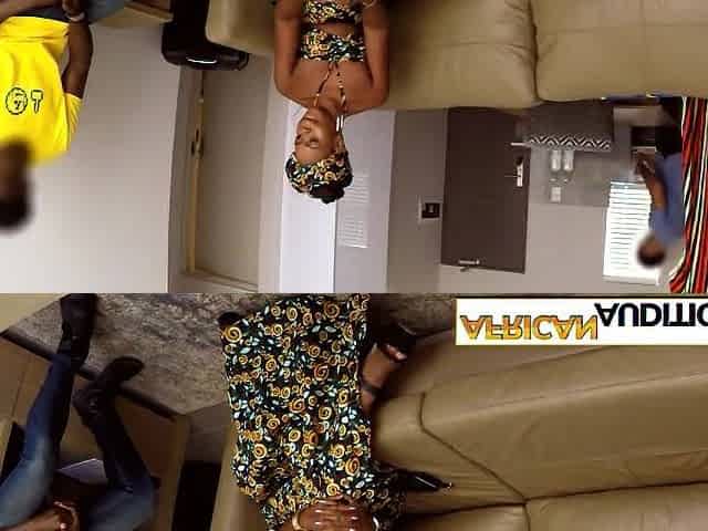 Mad large booty Afro teen Capitu chose large dong over her loyal boyfriend