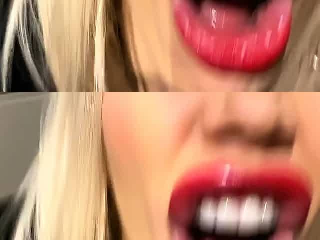 Blonde amateur milf does anal on pov camera 21