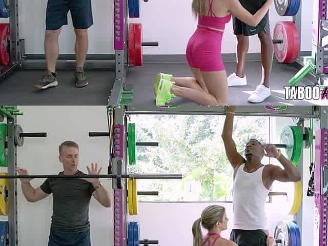 Hot MILF Wife Gets Shared and Double Penetrated After Gym Workout