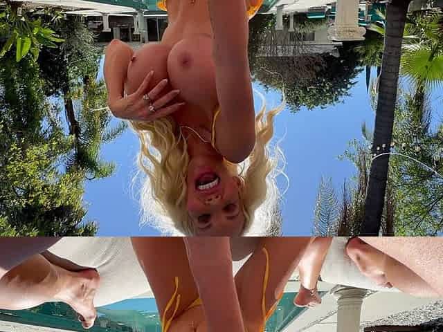 Horny Blonde MILF September Summer on POV