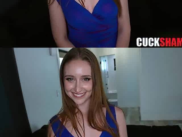 Horny wife fucking male and filming it for cuck hubby