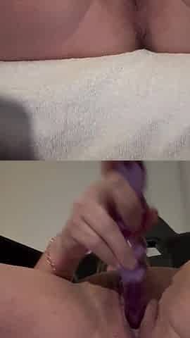 Playing with my vagina