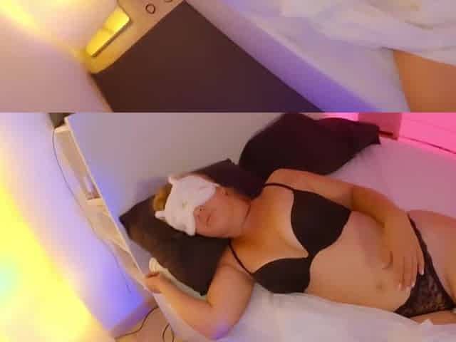 Surprise for Stepmom this day I cum in her throat