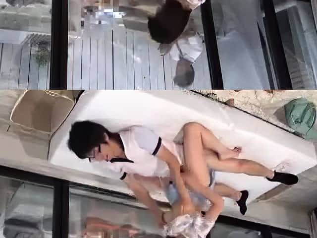 Asian Japanese Schoolgirl Glasses