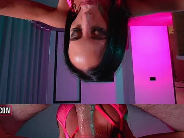 Fucking Busty Brunette Imogen Knox in the Ass