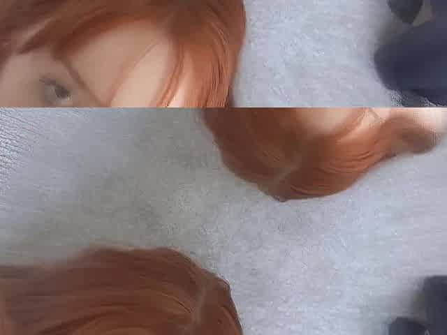 cute ginger gives fellatio