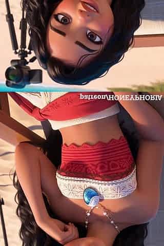 Moana CG toon porn animation my Remake