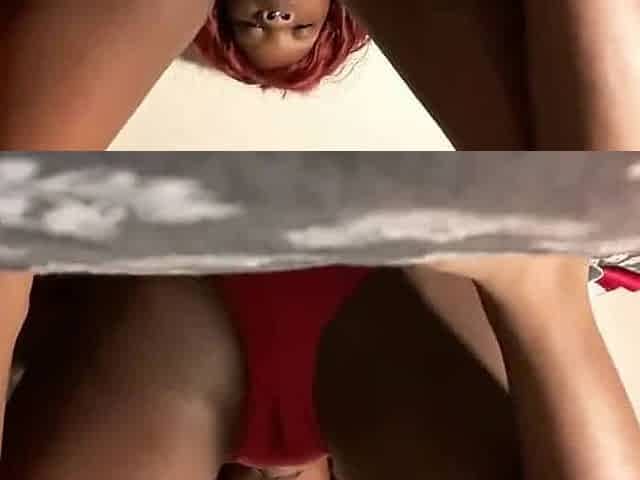 Ebony Amateur Orgasms Hard From Her Dildo