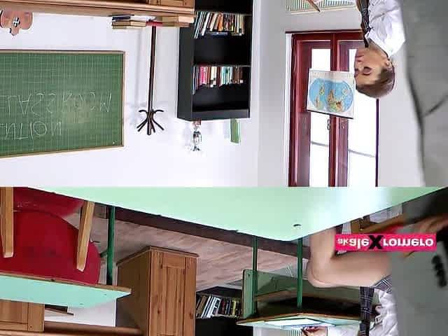 Nympho student desires teacher's rod (short)