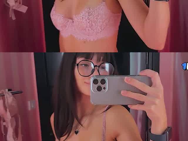 A Day With Mayalis. Choosing Underware and Yoga Panties. Met and Banged a Fan