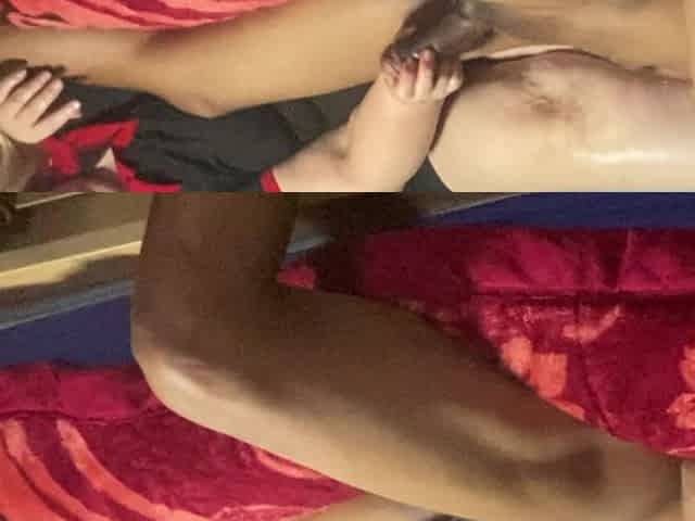 Mature Wife Takes Jamaican BBC in Her Hands. Interracial Massage