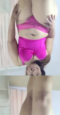 Trying on Lingerie